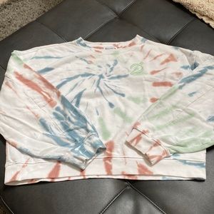 Peloton tie dye sweatshirt